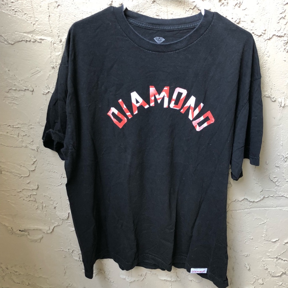 Two DIAMOND SUPPLY CO. Tees.